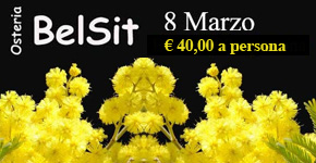 Osteria Bel Sit festa della donna