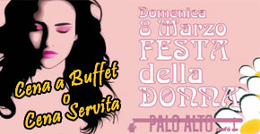 Palo  Alto Caf&egrave; Festa della donna